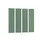 Akoestische PET-vilt wandtegels 30x120cm Petrol Groen 4 Stuks