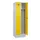locker voor scheiding van kleding,HxBxD 1950x600x500mm,2vak