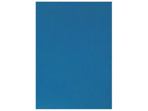 Dekblad A4 Blauw Lederlook 250 Grams Pak 100 Stuks