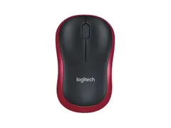 Logitech LGT-M185R Draadloze Muis Rood