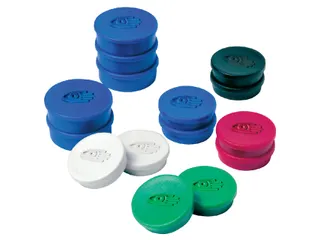 Magneet Legamaster 30mm 850gr rood 10 stuks - 2
