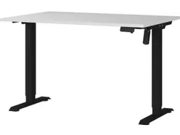 Elektrisch ihv bureau,HxBxD 710-1190x1200x800mm,blad lichtgrijs