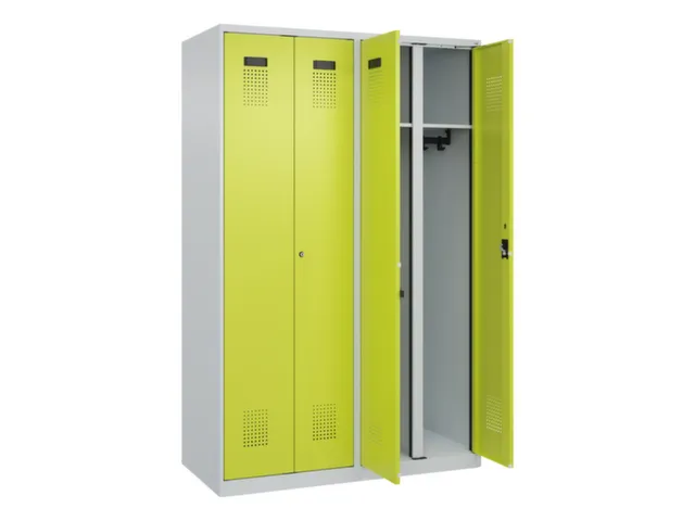 locker voor scheiding van kleding,HxBxD 1850x1200x500mm,4vak