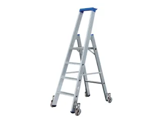 Verrijdbare Boktrap Aluminium L 1 71m 4treden - 1