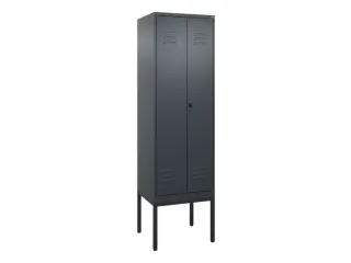 locker voor scheiding van kleding,HxBxD 2120x600x500mm,2vak - 1