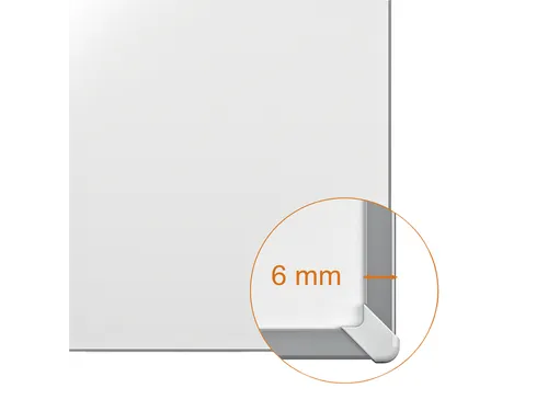 Whiteboard Nobo Essence 90x120cm staal