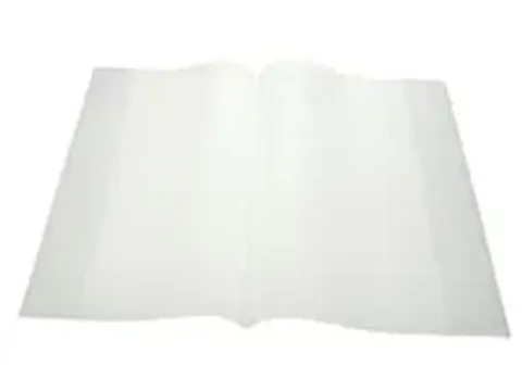 OUTLET Schriftomslag 23x30cm Transparant 120 Micron