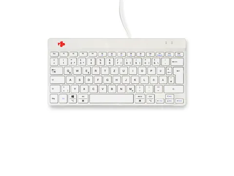 Ergonomisch toetsenbord R-Go Compact Break QWERTZ DU wit