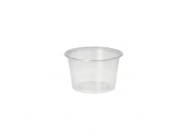 Bakje rond pp 100cc 72x44mm 1000 stuks