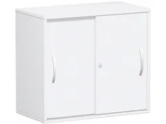 schuifdeurkast,HxBxD 720x800x425mm,1xhouten vloer,2ordnerhoogte