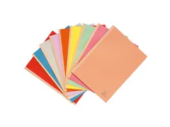 Mappen Met Linnen Rug Forever 320g/m2 -24x32cm- Assorti 25 Stuks