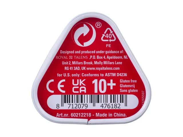 Tekenset Bruynzeel blik à 18 delen assorti