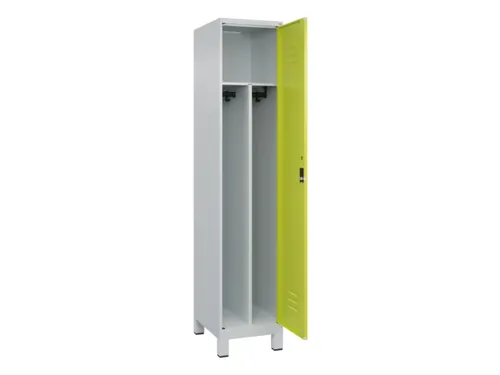 locker voor scheiding van kleding,HxBxD 1950x400x500mm,1vak