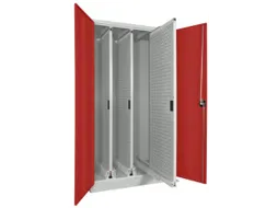 verticale kast cil.slot HxBxD 1950x1000x600mm RAL7035 front RAL3000