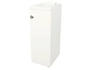 Modulaire Afvalbak met Deur en Zakhouder 55 Liter Wit - 2