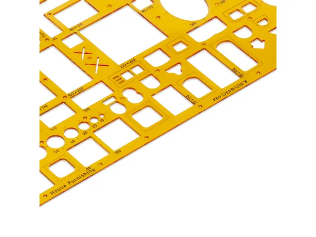Architecten meubelsjabloon Aristo schaal 1:50