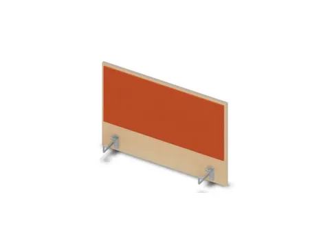 opzetpaneel bureau aanbouw zijkant NE-esdoorn BN3012-oranje 800mm