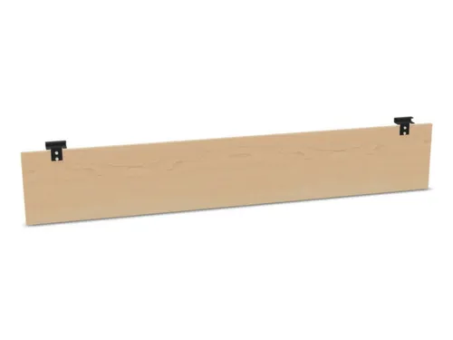 paneel voor knieën,v. in hgte. verst. bureau,B 2000mm,NE-esdoorn