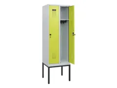schoollocker,HxBxD 1950x600x500mm,2vak,vak B 300mm,draaigrendel