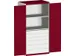 armoire modulaire,HxlxP 2000x1050x650mm,2xtablette en acier,6tiroir(s)