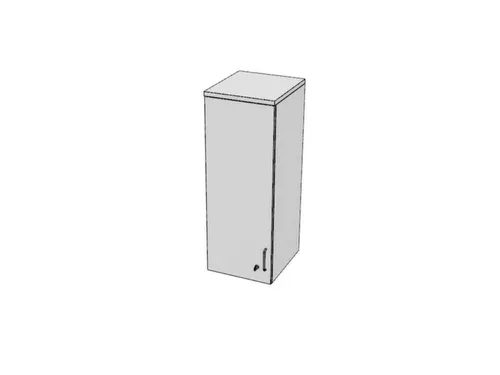 opzetkast v. kast met openslaande deuren Bl-wit 1070x400x445mm