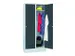 locker,HxBxD 1850x800x500mm,2vak,vak B 400mm,RAL7035,front RAL7016