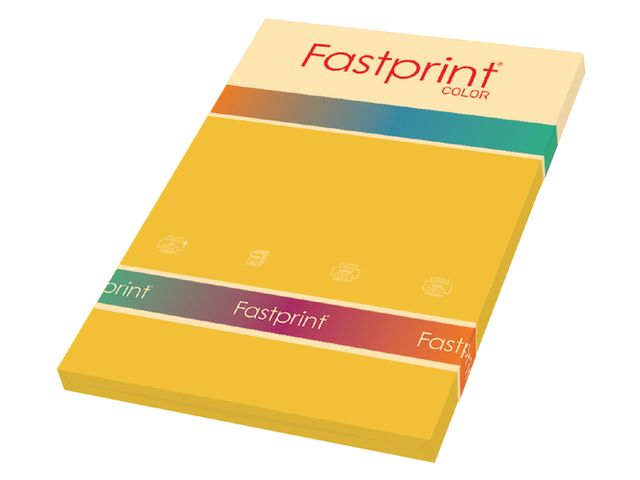 Kopieerpapier Fastprint A4 120 Gram Goudgeel 100vel | FastprintShop.nl