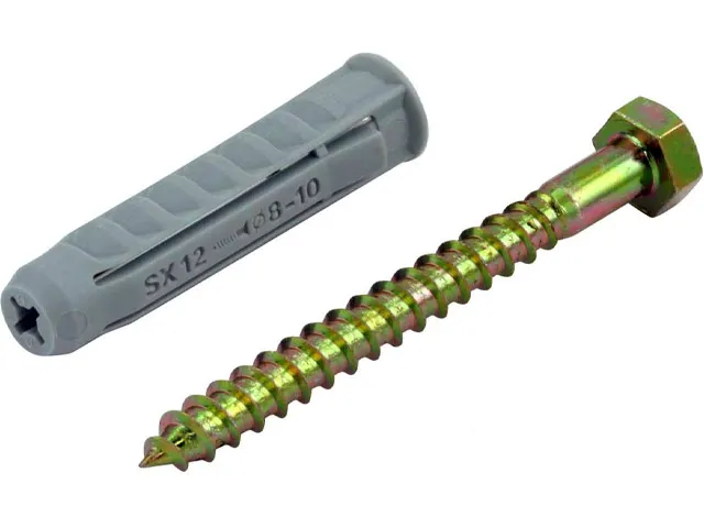 Speciale Pluggen Met Schroeven 12/100Mm Voor Aanrijdbeveiliging