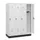 schoollocker,HxBxD 1630x1200x500mm,4vak,vak B 300mm,draaigrendel