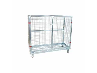 rolcontainer,draagverm. 500kg,HxLxB 1400x620x1500mm,nuttige H 1190mm - 1