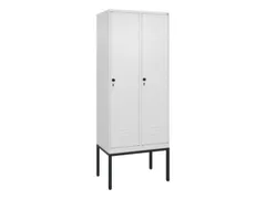 locker voor scheiding van kleding,HxBxD 2120x800x500mm,2vak