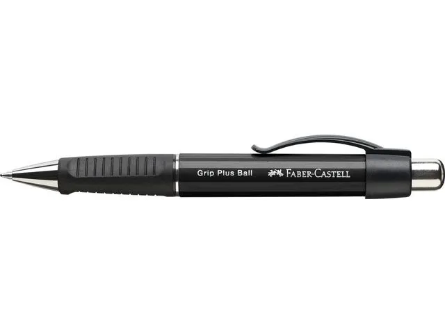 Stylo à Bille Faber Castell Grip Plus Noir