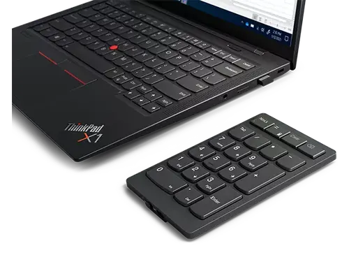 Lenovo 4Y41C33791 Numeriek Toetsenblok RF Draadloos 21 toetsen grijs