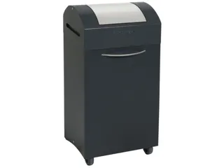 Afvalbak 60 Liter 790x380x320mm Plaatstaal 2 Wielen Klep Grijs - 2