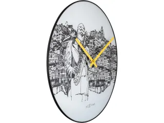 Wandklok NeXtime Sax City Ø 40cm - 3