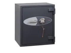 kluis,HxBxD 850x690x690mm,1niveaus,romp RAL7024,front RAL7024