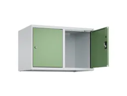 opzetkast,v. locker,2vak.,vak B 400mm,HxBxD 500x800x500mm,cilinderslot