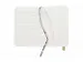 Carnet de notes Pure Croco A6 ligné 2 pces 80gramme 160pages noir et