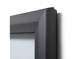 Vitrinekast mededelingenbord Outdoor 15xA4 met gasveer Antraciet - 3