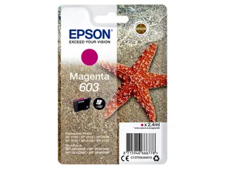 Inktcartridge Epson 603 T03U3 Rood C13T03U34010 - 1