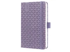 Agenda semainier Flair A6 2027 (NL/FR/EN/DU) Lavender Purple Hardcover