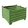 Systeem-Stapelcontainer Groen 850x1200x1200mm 1000kg Inhoud 1m³
