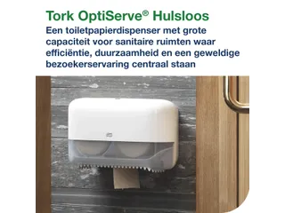 Tork 472640 T7 OptiServe Naturel Hulsloos Toiletpapier 2-laags 24 rol - 7