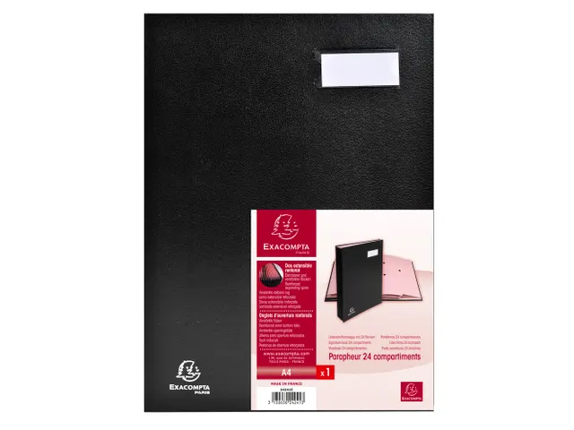 Handtekenmap DIRECTIE 24 Ind. zwart