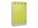 locker voor scheiding van kleding,HxBxD 1950x1200x500mm,4vak