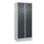 Z-garderobekast,HxBxD 1950x800x500mm,vak B 200/400mm,draaigrendel