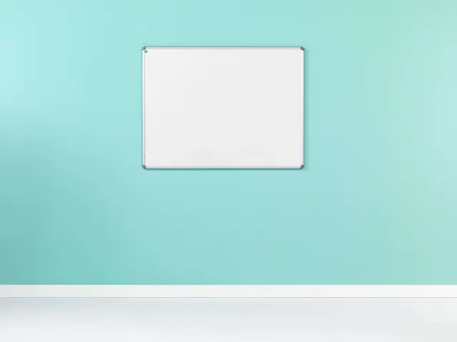 Smit Visual Tableau blanc 45x60cm émaillé Design 16mm profil alu