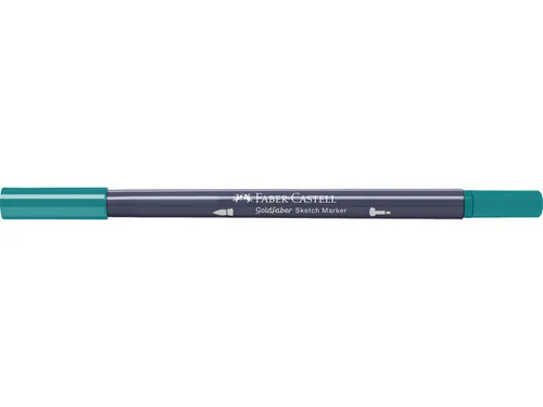 Sketchmarker Faber-Castell Goldfaber 313 dark cobalt green op alcoholb