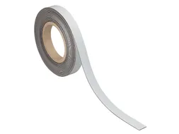 Magneetband beschrijf- en wisbaar MAUL 10mx20mmx1mm wit