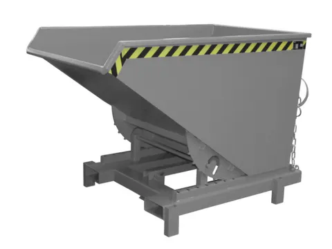 Zwaarlast-kiepbak,HxLxB 1230x1755x1105mm,1,2m³,draagverm. 4000kg